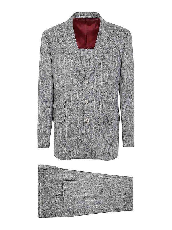 BRUNELLO CUCINELLI MEN'S SUIT MY456LDWH_C041 NWT