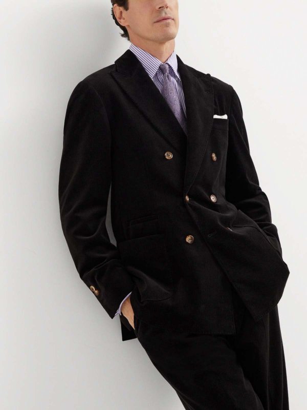 BRUNELLO CUCINELLI MEN'S BLAZER MQ4357BBD_C101 NWT