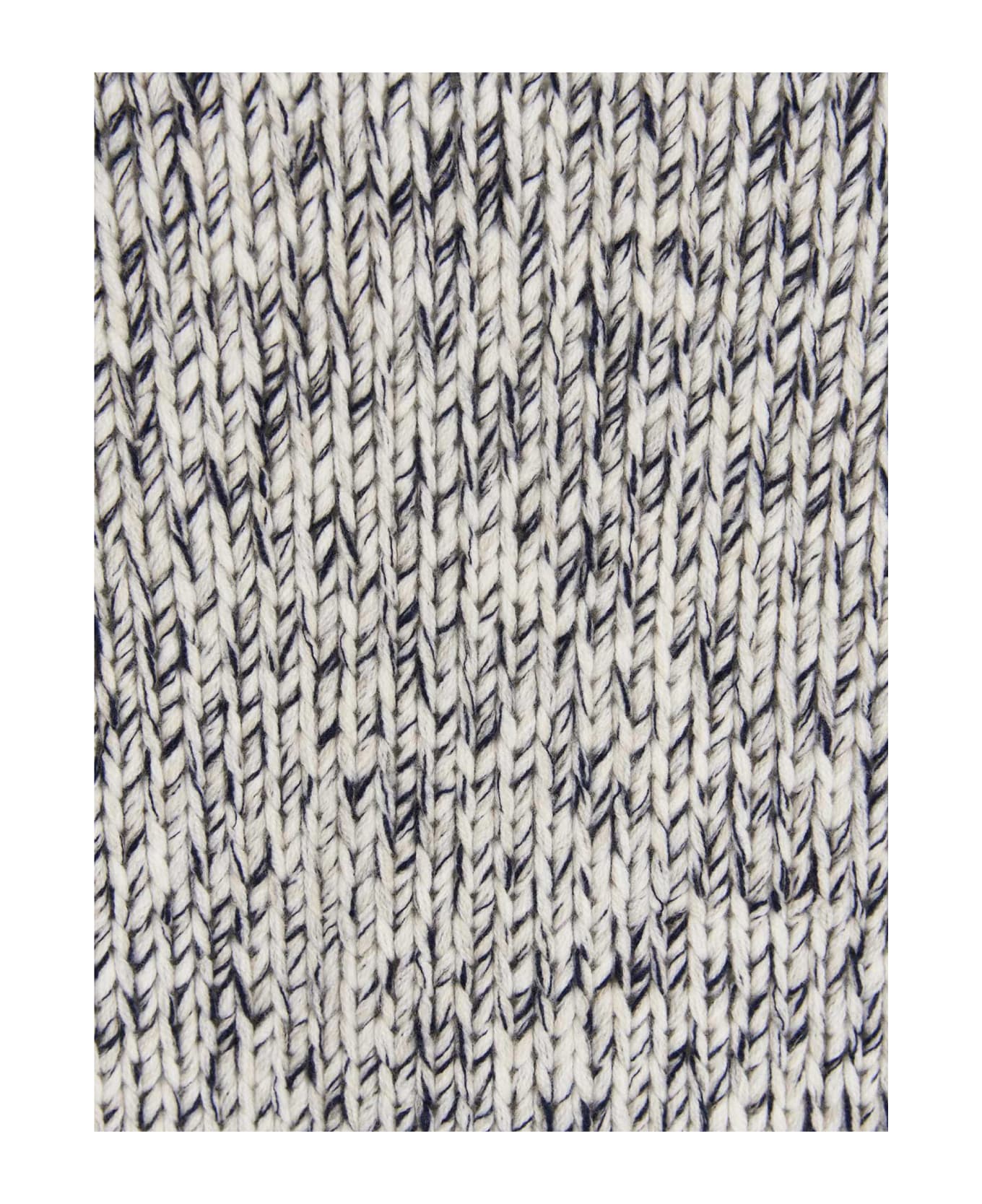 BRUNELLO CUCINELLI MEN'S MARLED SHAWL COLLAR KNIT CARDIGAN