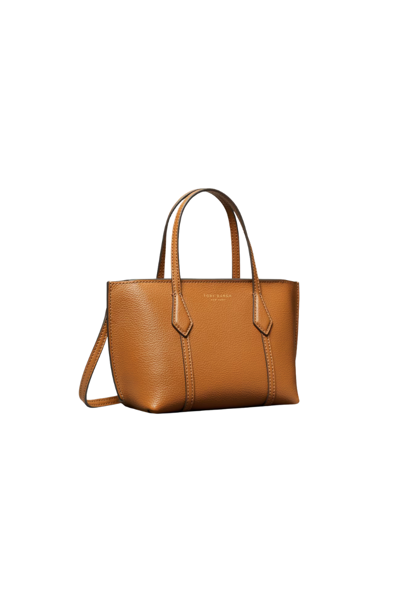 Tory Burch Perry Mini Tote Autumn Brown 177404-200