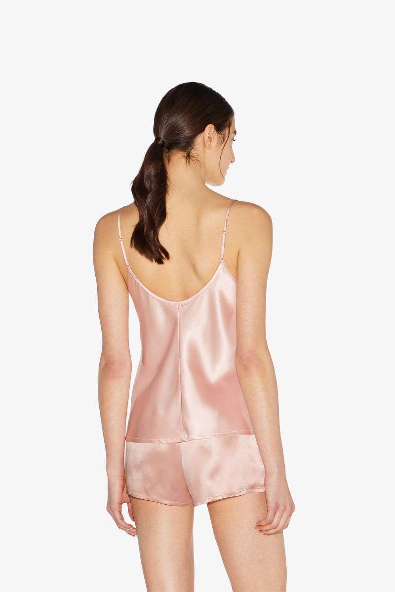 La Perla Silk Camisole In Powder pink
