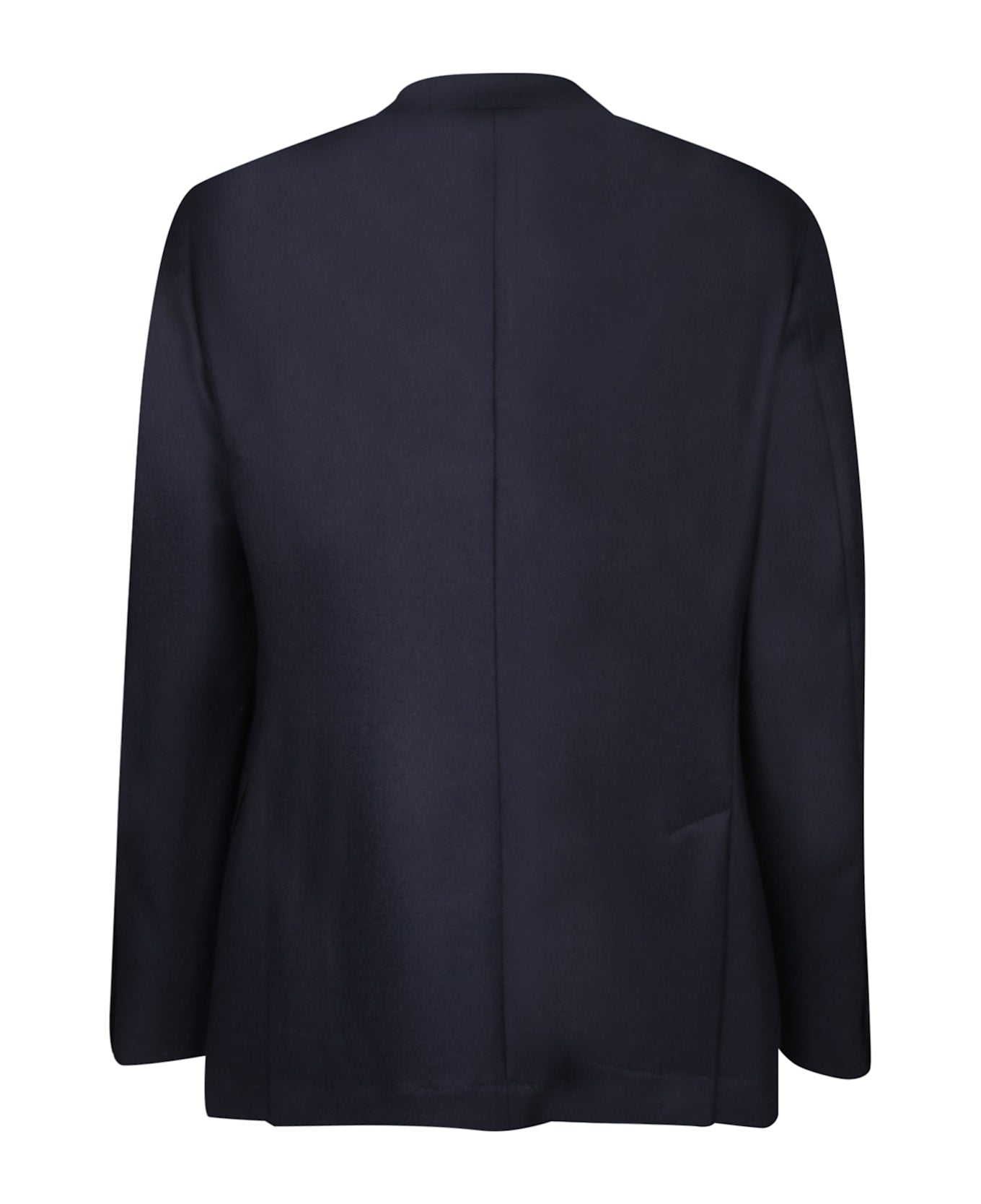 BRUNELLO CUCINELLI MEN'S NAVY DECONSTRUCTED BLAZER WITH LINING