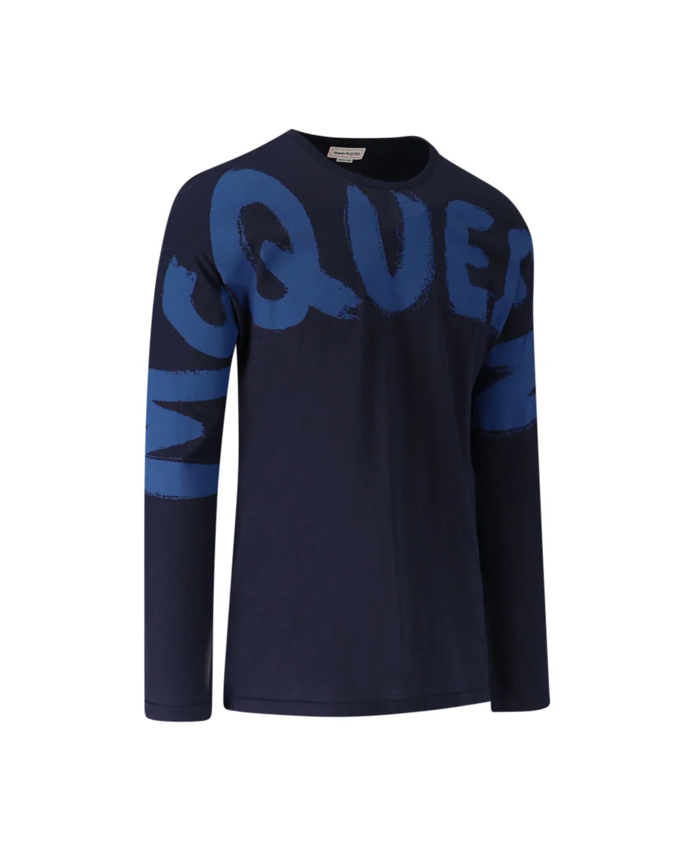 Alexander McQueen Logo Printed Crewneck T-shirt
