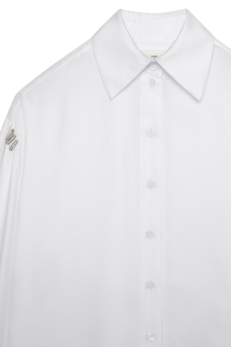 Givenchy 3 Strass Shirt-White