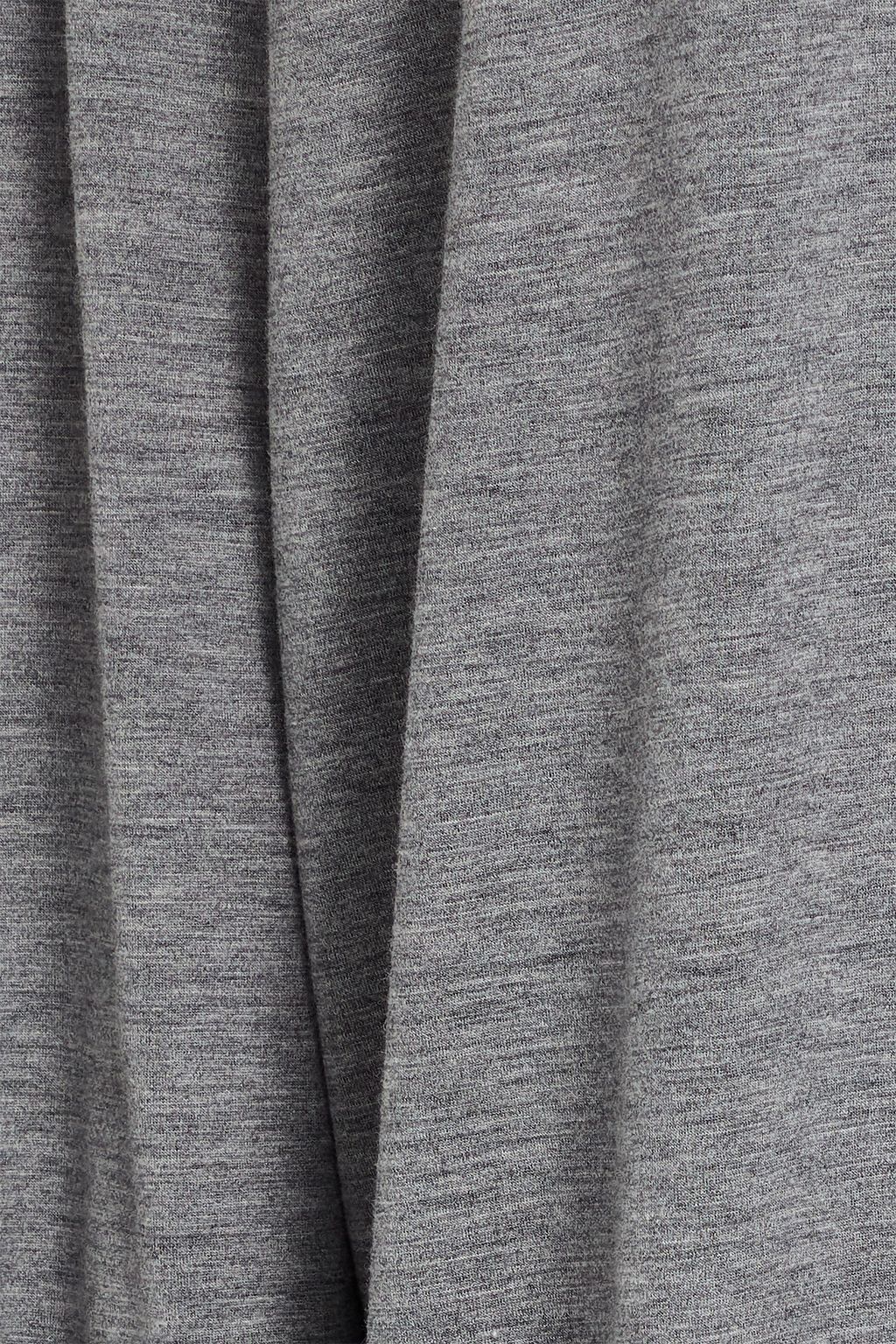 BRUNELLO CUCINELLI WOMEN'S MEDIUM GREY WOOL DRESS