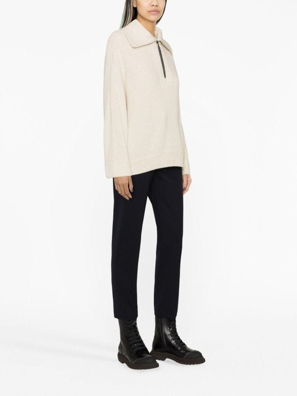 BRUNELLO CUCINELLI WOMEN'S MARBLE WOOL KNIT SWEATER