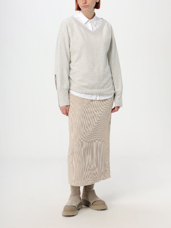 BRUNELLO CUCINELLI WOMEN'S SKIRT MD541G3471_C700 NWT