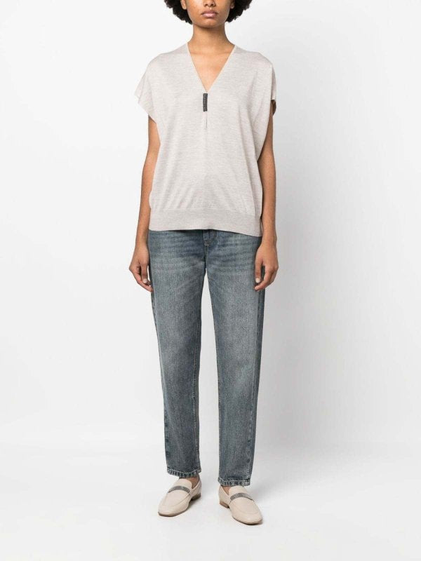 BRUNELLO CUCINELLI WOMEN'S SHIRT M13845512_CIQ63 NWT