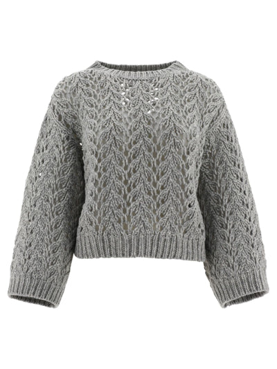 BRUNELLO CUCINELLI WOMEN'S SWEATER MES320900_C072 NWT