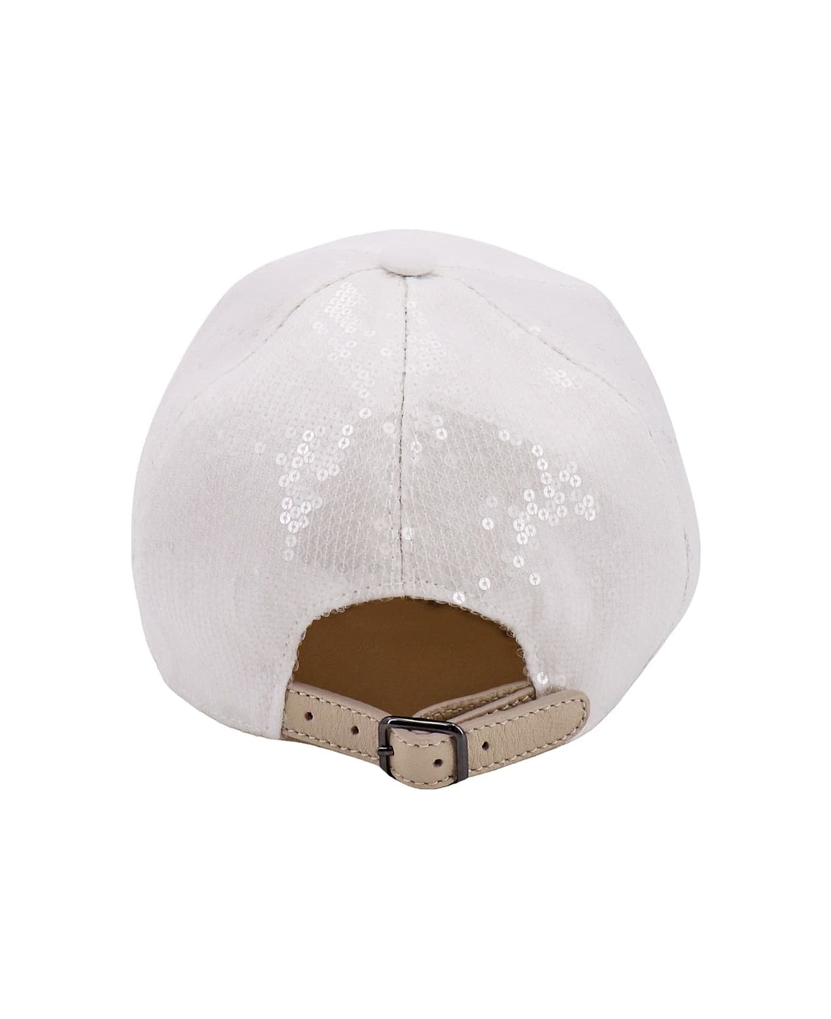 BRUNELLO CUCINELLI WOMEN'S NATURAL COTTON BASEBALL HAT