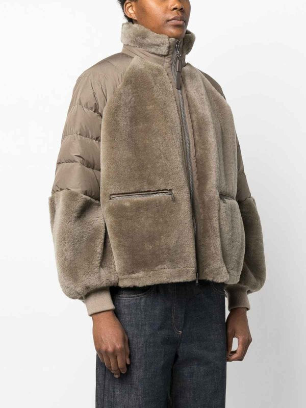 BRUNELLO CUCINELLI WOMEN'S JACKET MPMFS2753_C8474 NWT
