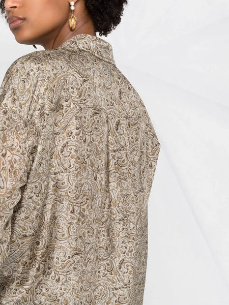 BRUNELLO CUCINELLI WOMEN'S SHIRT MD923RD106_C6901 NWT