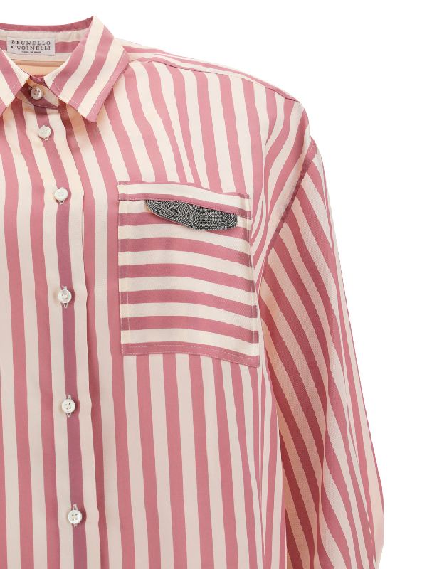 BRUNELLO CUCINELLI WOMEN'S SHIRT MH788MV556_C880 NWT