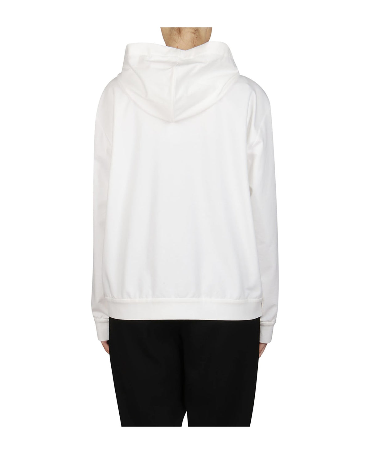 BRUNELLO CUCINELLI WOMEN'S NATURAL COTTON ZIP HOODIE