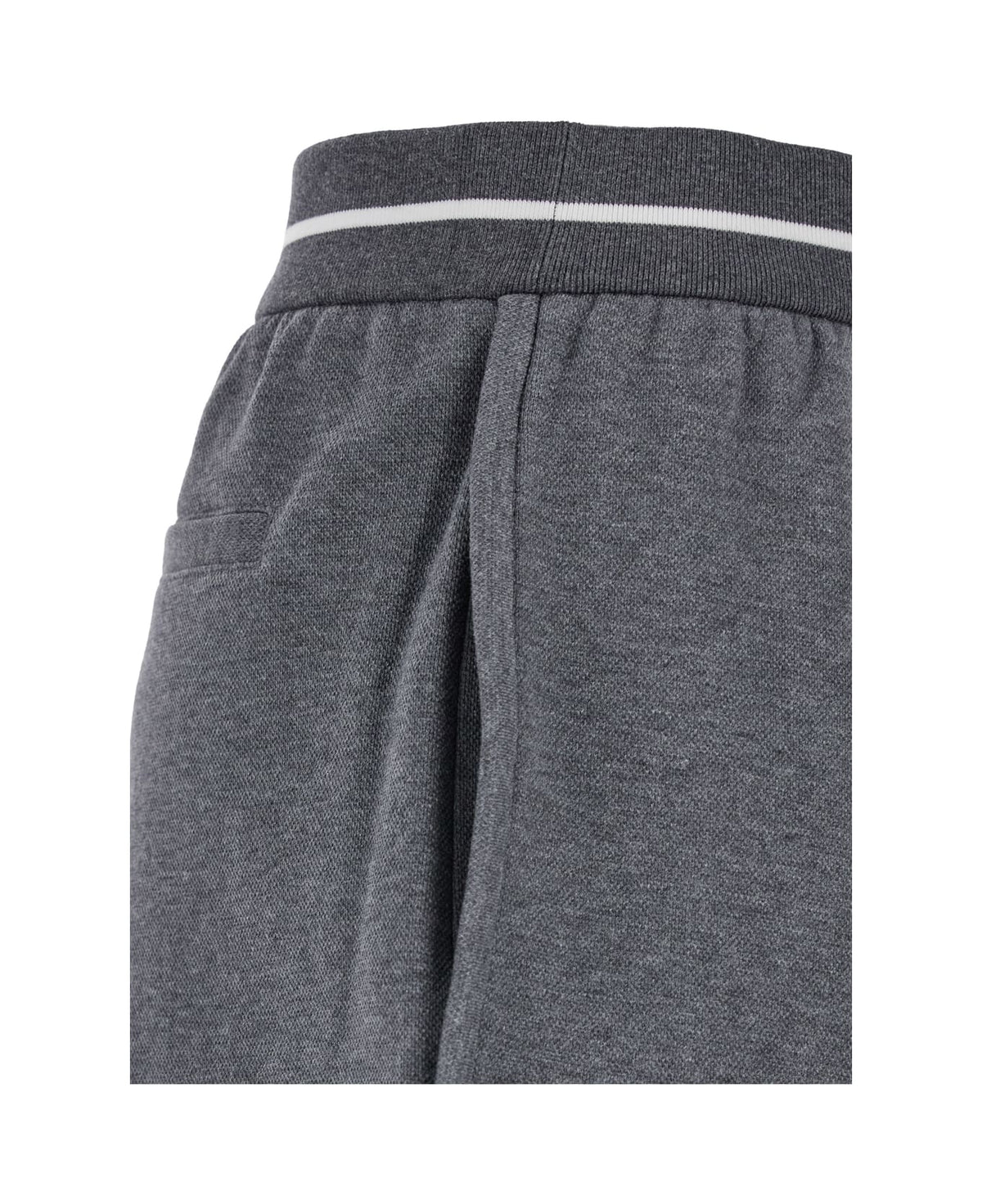 BRUNELLO CUCINELLI WOMEN'S LEAD COTTON BLEND CASUAL SHORTS