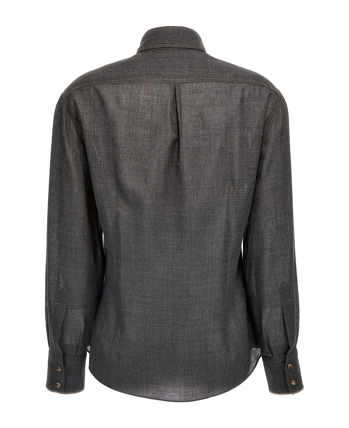BRUNELLO CUCINELLI WOMEN'S SHIRT MD920MJ986_C001 NWT