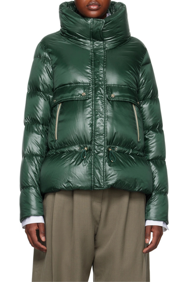Herno Women's Peplum Puffer Jacket