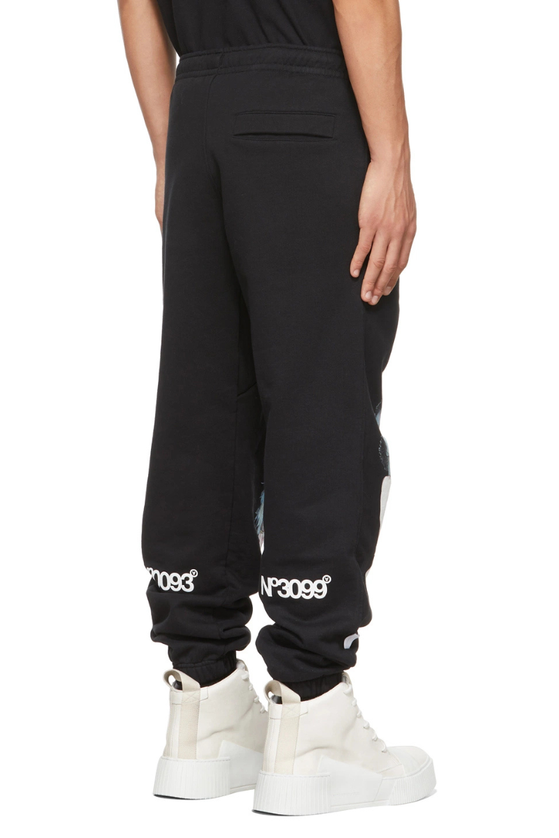 Aitor Throup TheDSA Black 'No0093' Lounge Pants