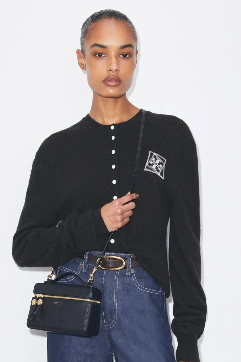 Tory Burch Romy Slim Top Handle Black 178948-001