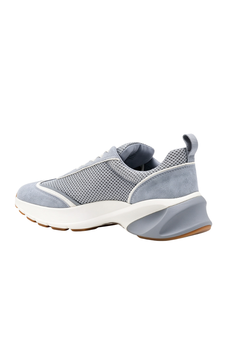 Tory Burch Good Luck Trainer Grey/Bianco/Aria Blue 169772400