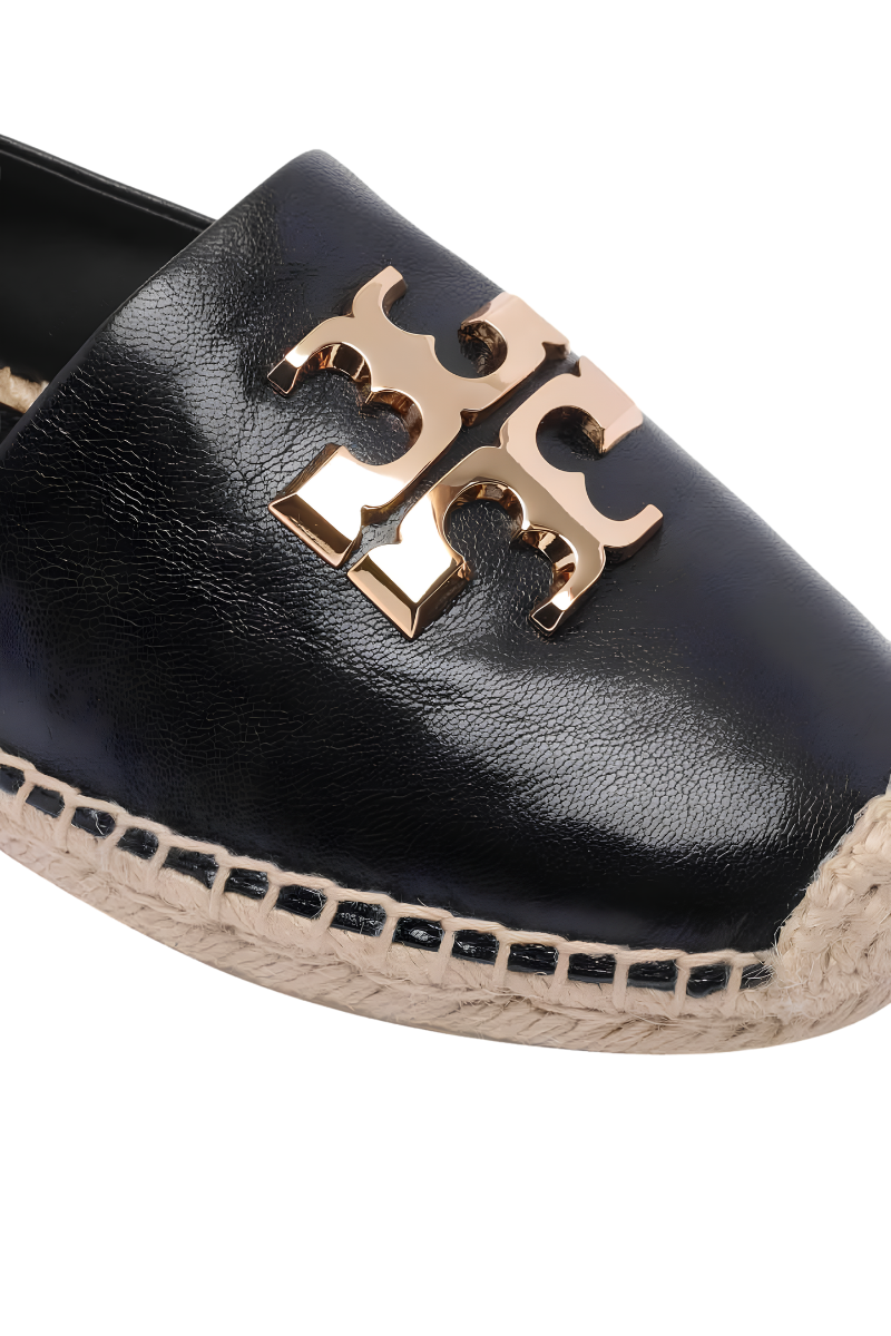 Tory Burch Eleanor Espadrille Perfect Black/Gold 161758-006