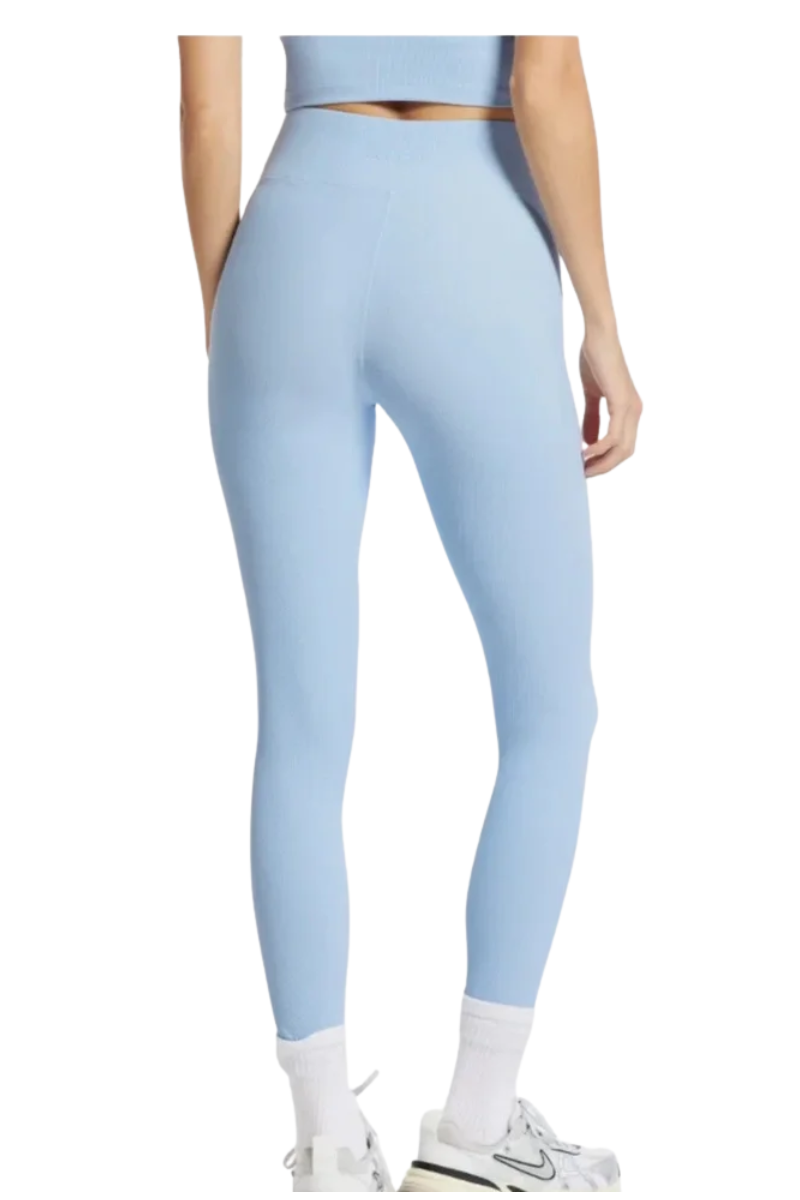 Bandier Rib Center Stage Legging Chambray Blue BND10189