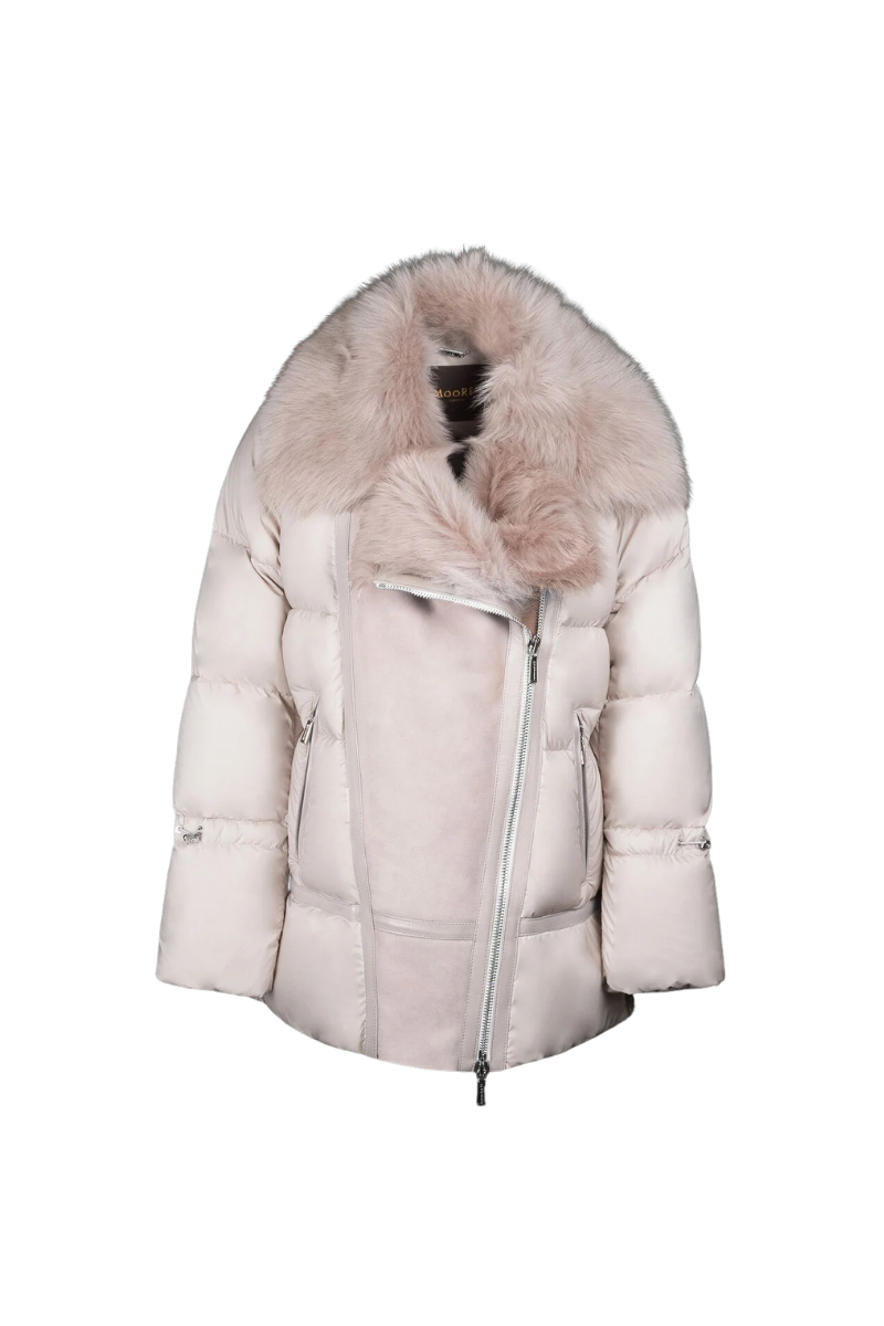 MooRER YOSS-KS3 Down Jacket Mandorla