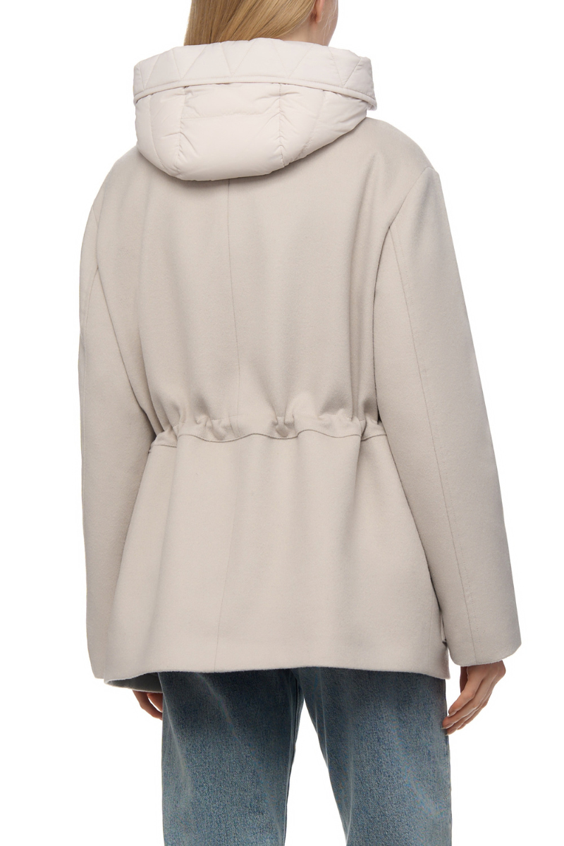MooRer ZERMATTLE Parka with Detachable Top Layer Beige