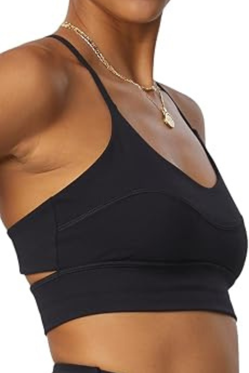 Bandier The Bryn Strappy Bra Black SJB10026