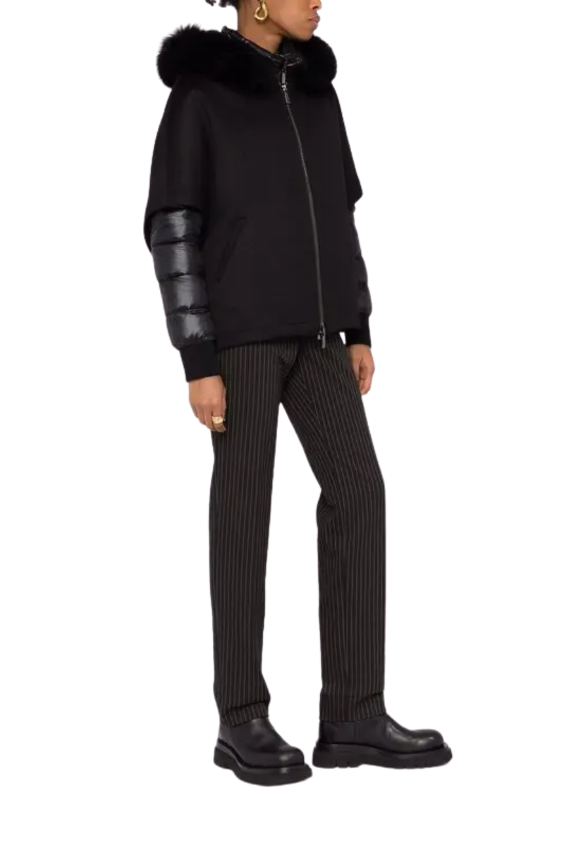 MooRER PEGASO-CWR Jacket Nero
