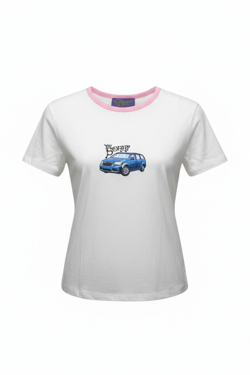 I'm Sorry by Petra Collins Car Print White T-Shirt