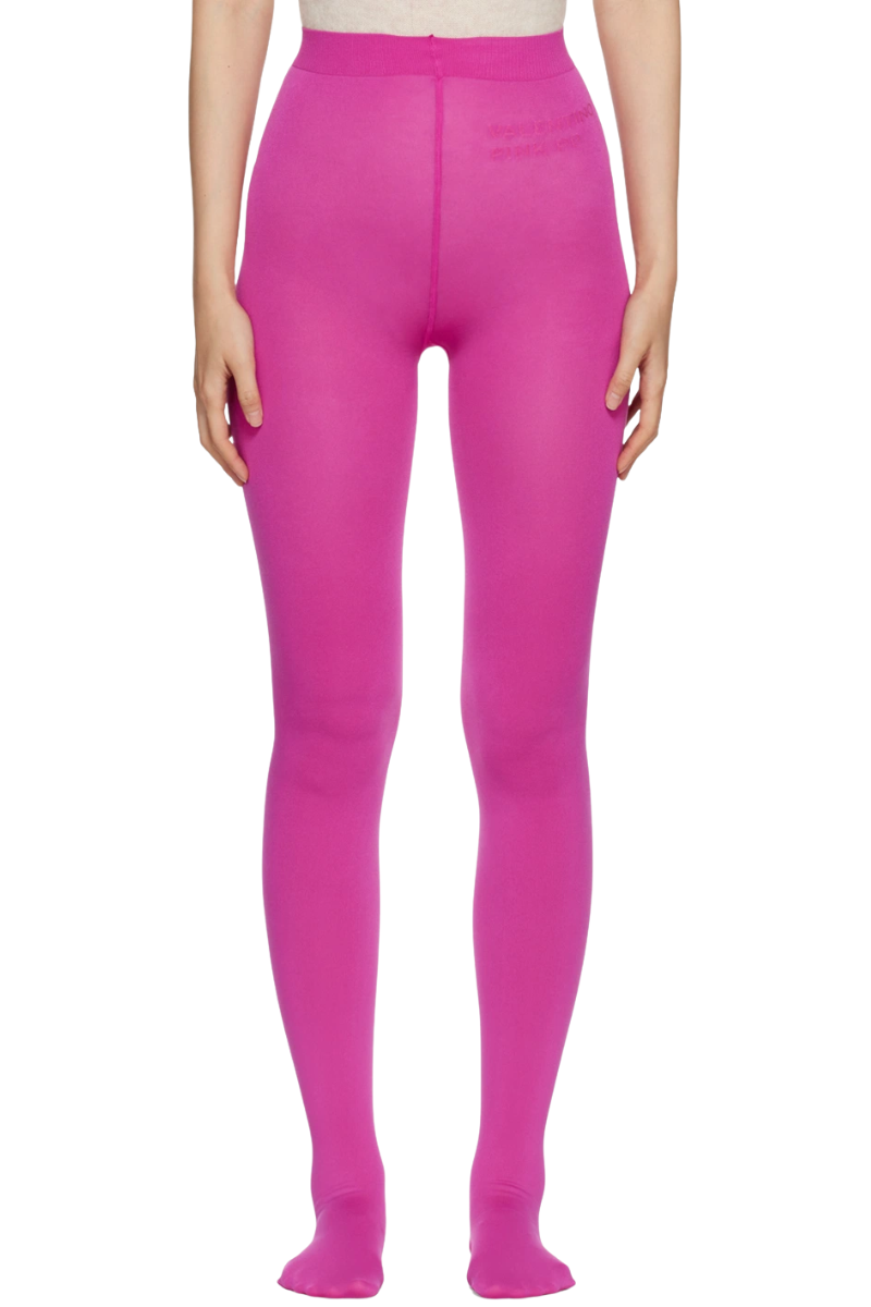 Valentino Garavani Pink PP Tights 1B0KI00M7GU_UWT