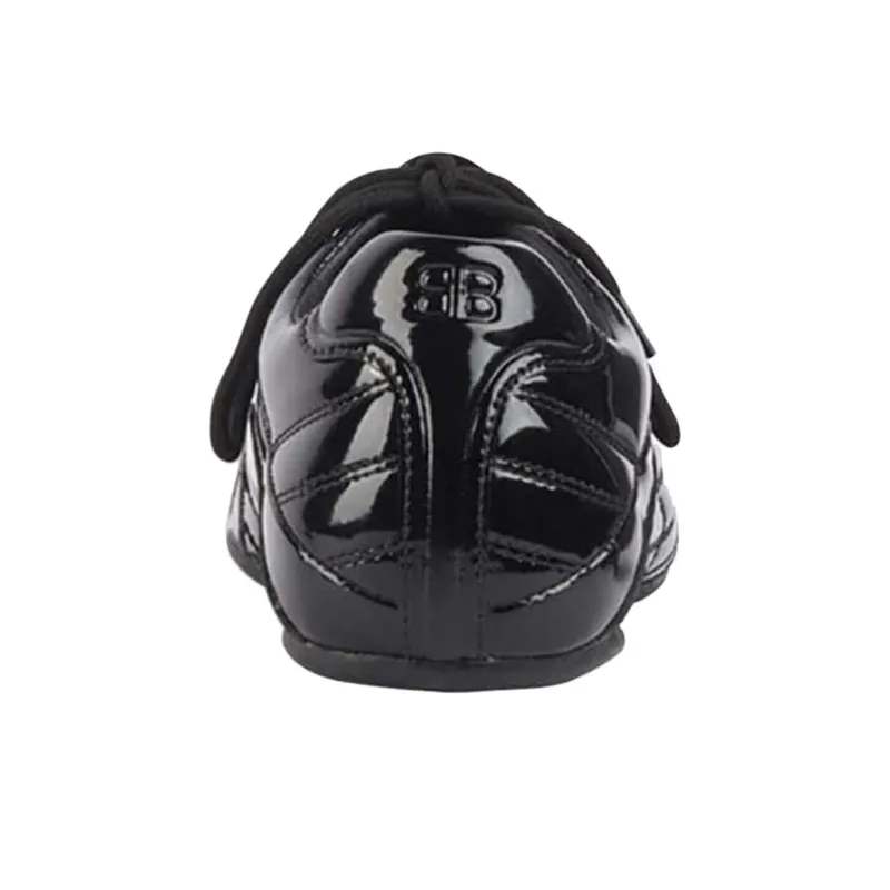 Womens | Balenciaga Zen Sneakers 'Shiny Patent Black Leather