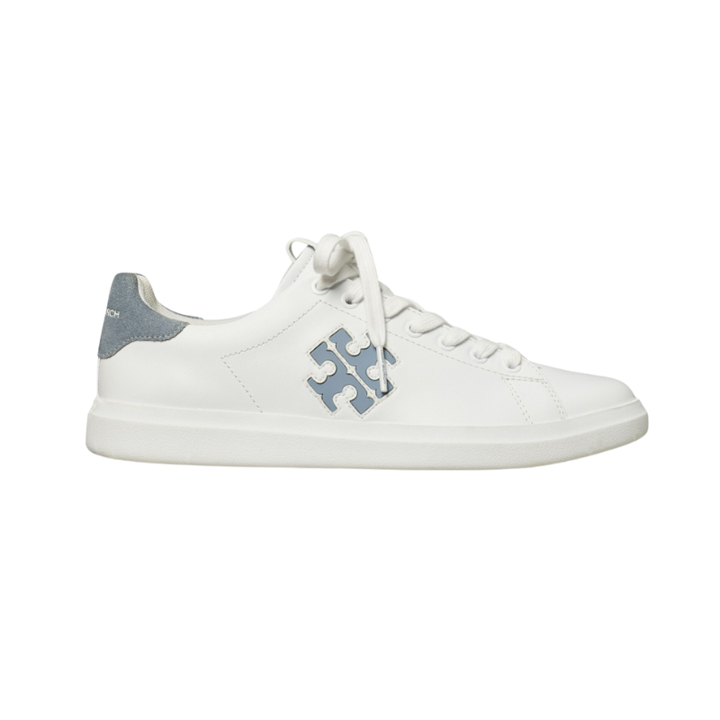 Womens | Tory Burch Howell Court Sneakers White/Aria Blue