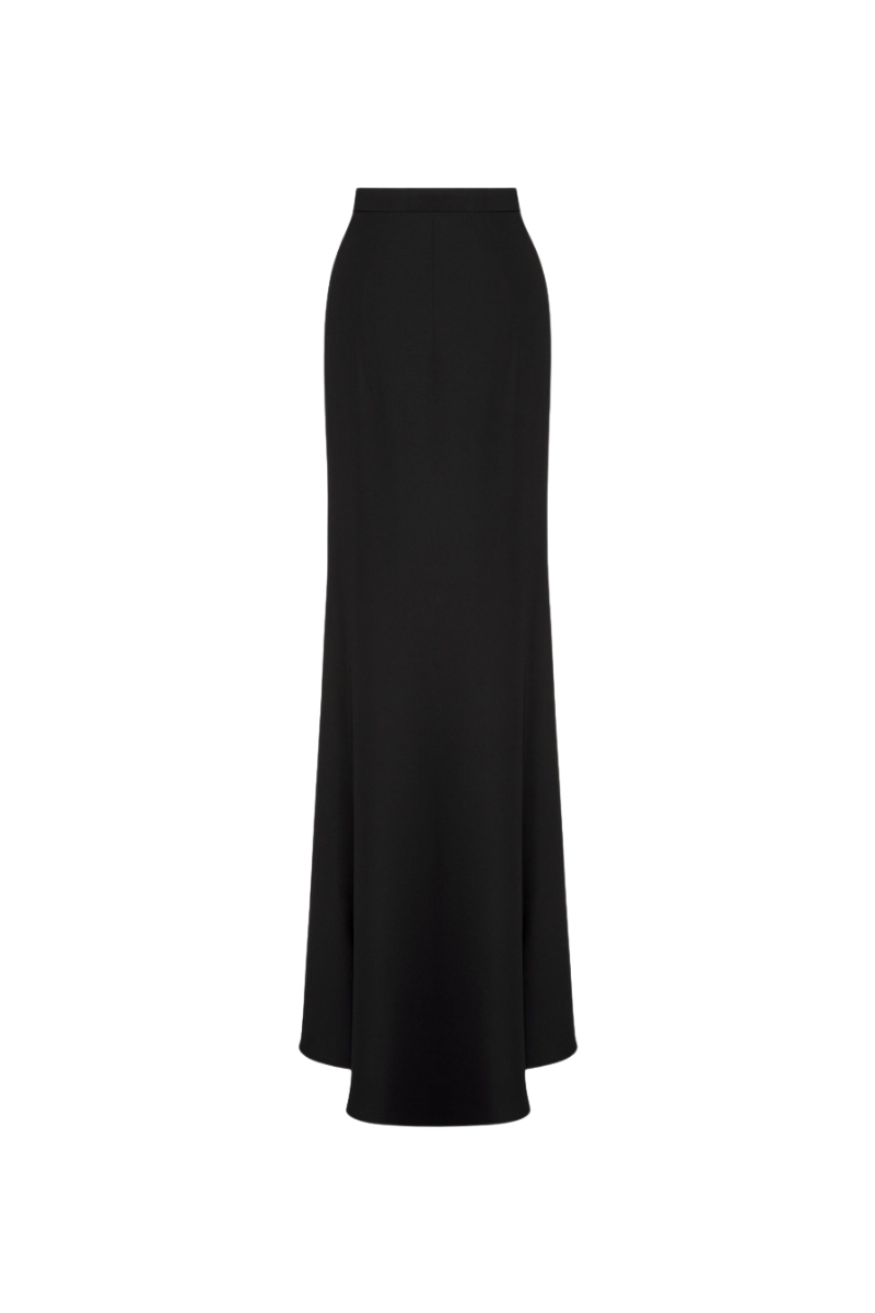 Valentino Cady Couture Long Skirt Nero 2B3RA9B51MM_0NO