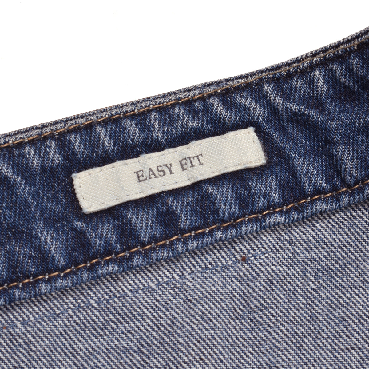 BRUNELLO CUCINELLI MEN'S MEDIUM BLUE DENIM TROUSERS