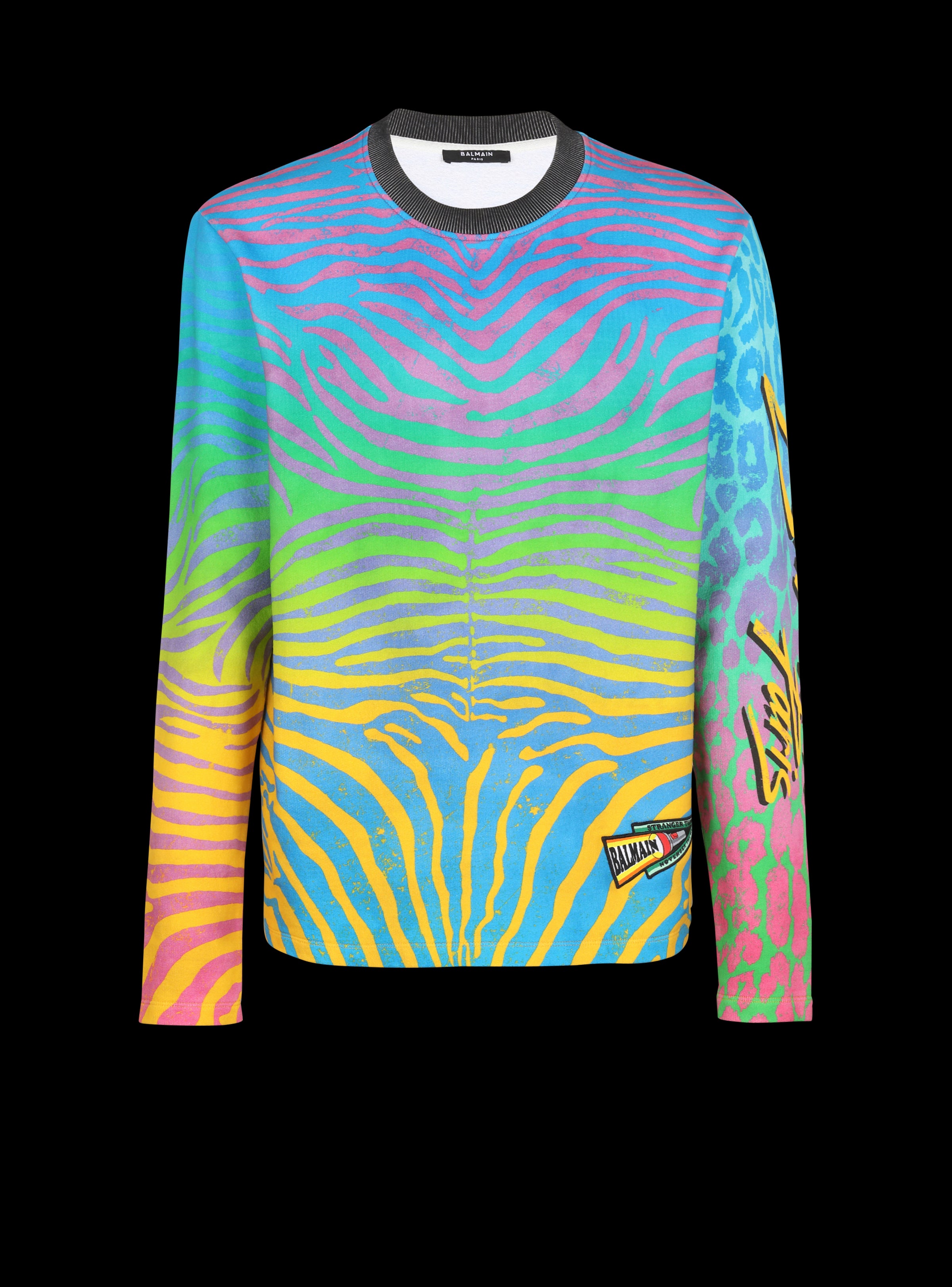 BALMAIN MEN'S SWEAT ML CLASSIQUE NWT