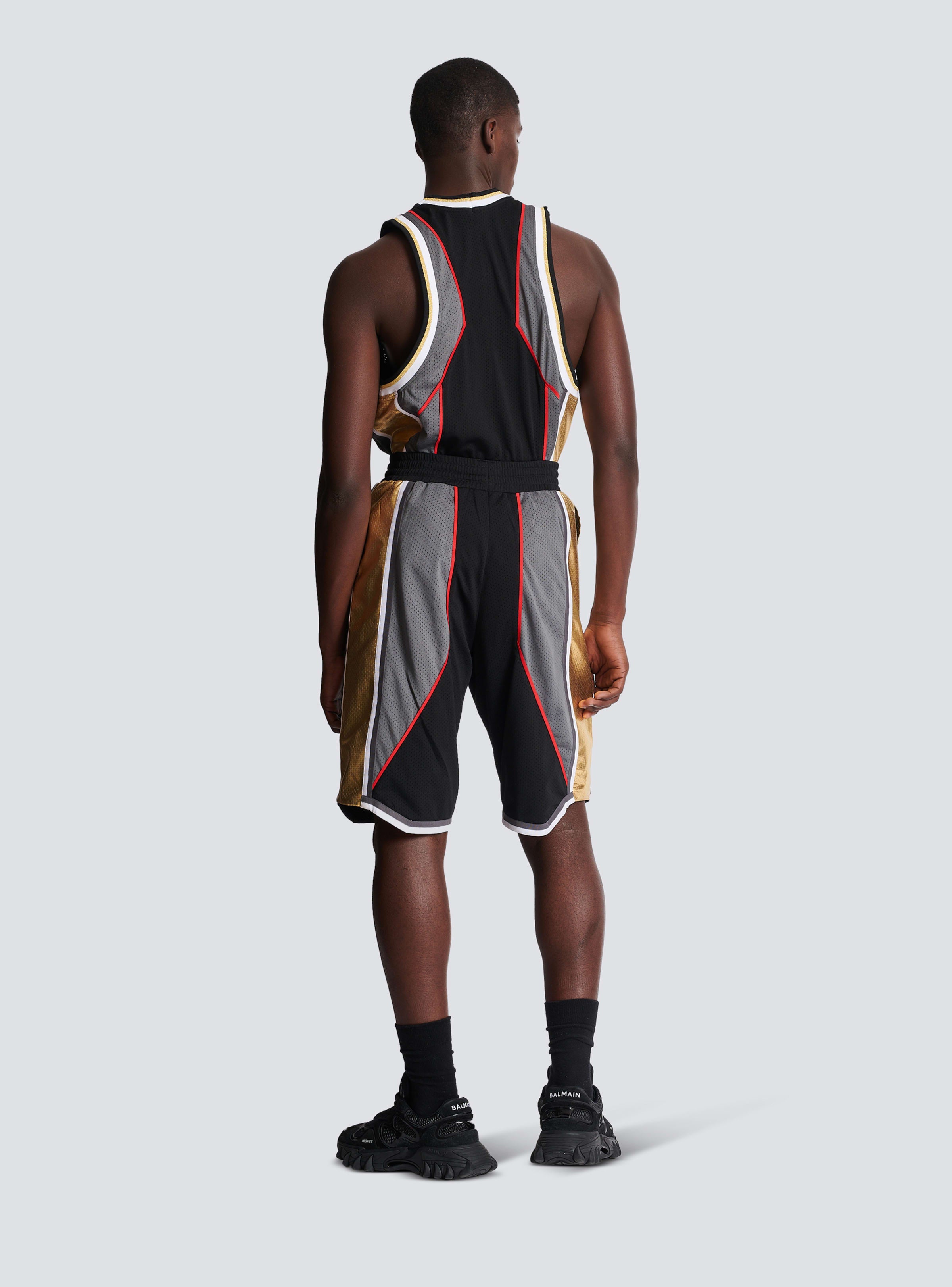 BALMAIN MEN'S BALMAIN X PUMA BOXY SHORTS NWT