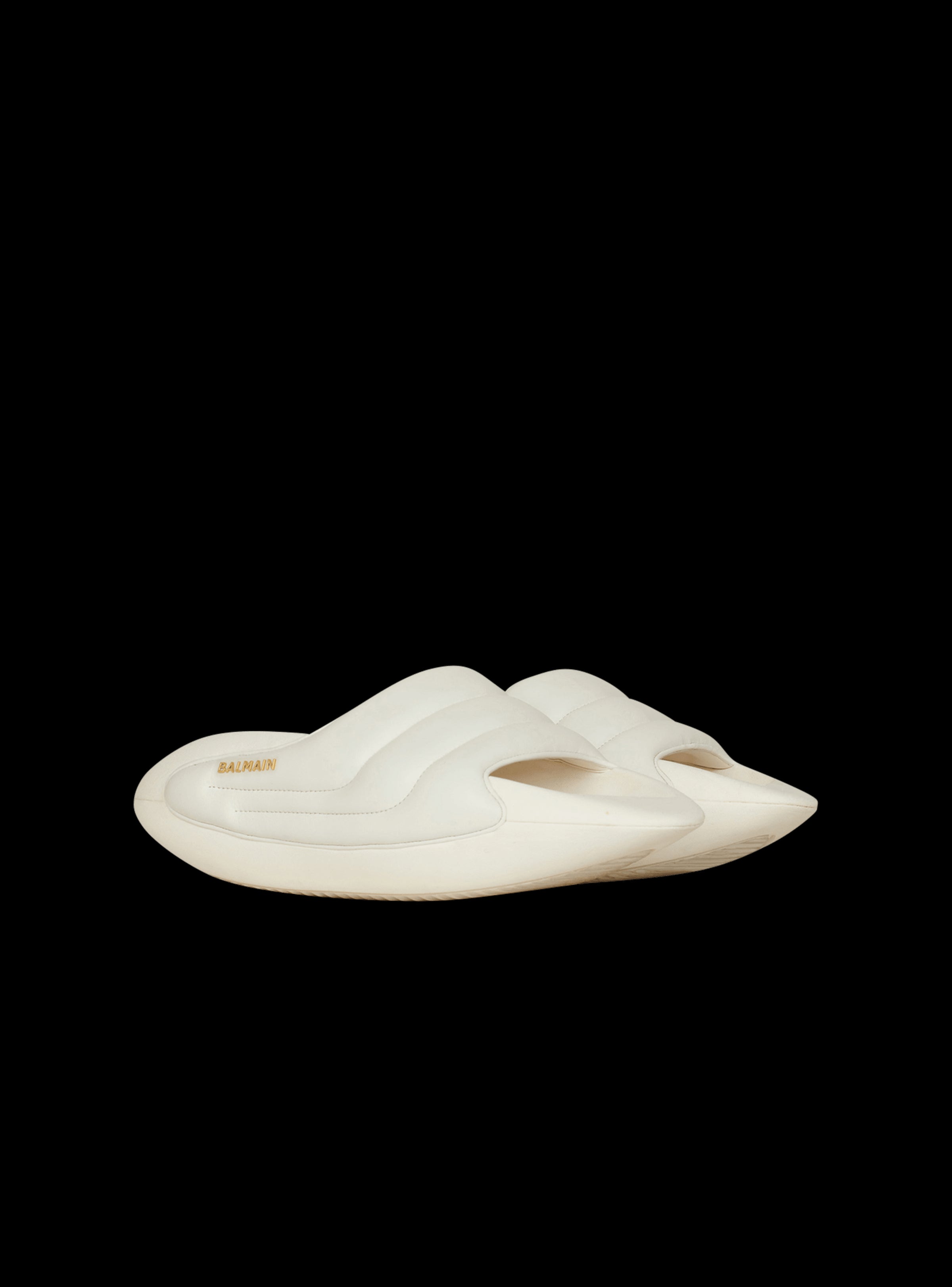 BALMAIN MEN'S B-IT-QUILTED LAMBSKIN NWT