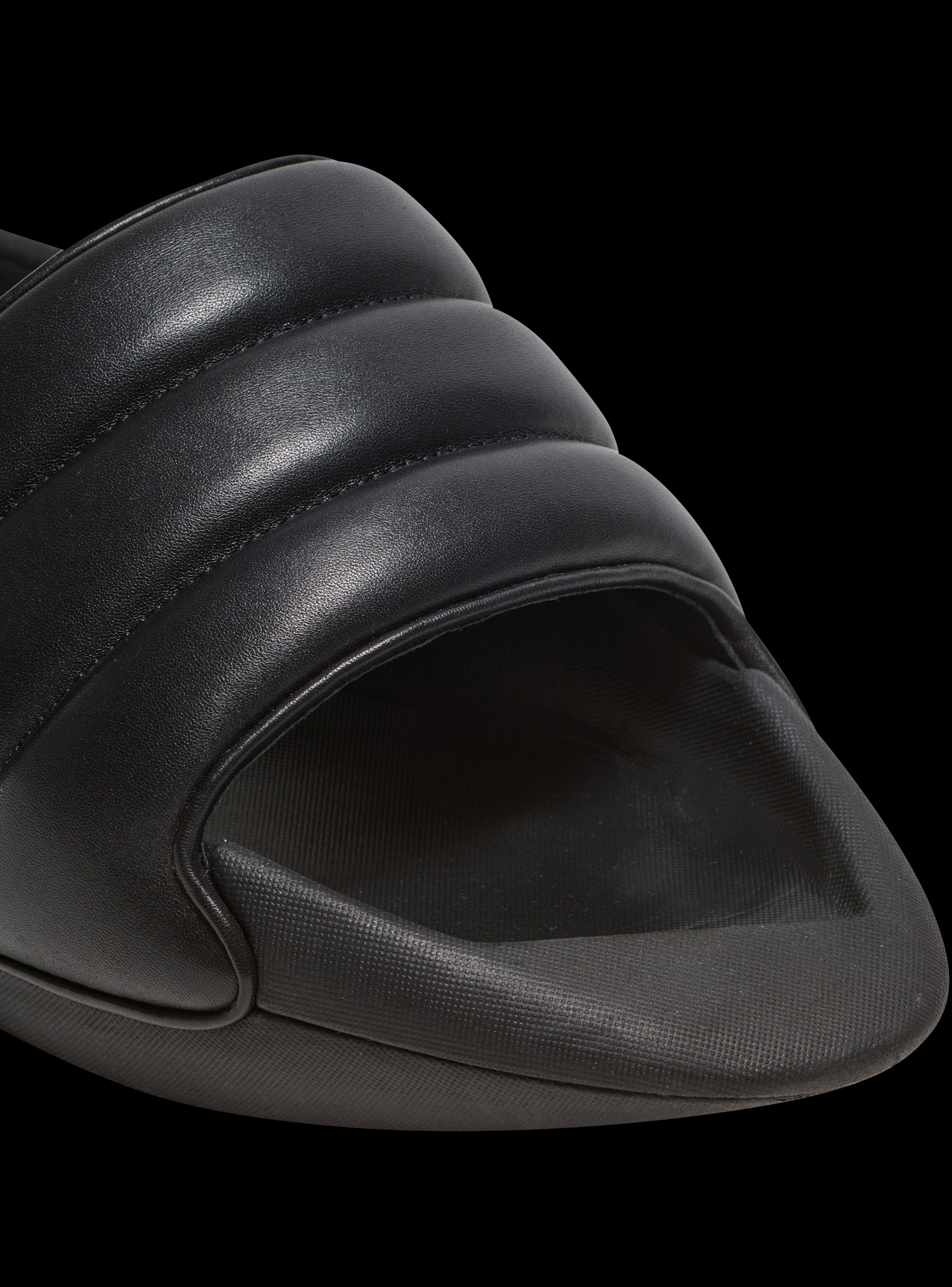 BALMAIN MEN'S B-IT-QUILTED LAMBSKIN NWT