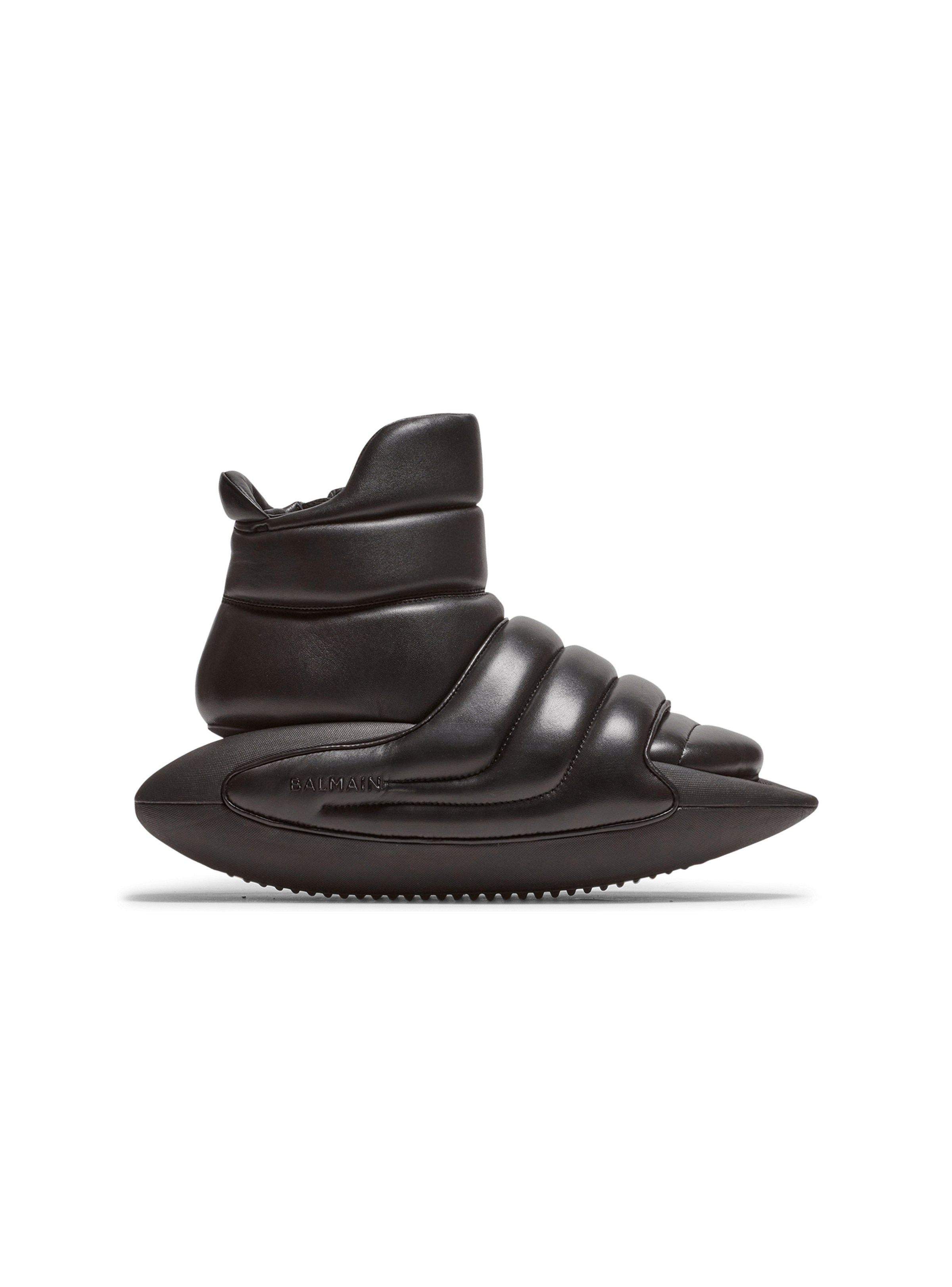 BALMAIN MEN'S B-IT-PUFFY LAMBSKIN&SOCKS NWT