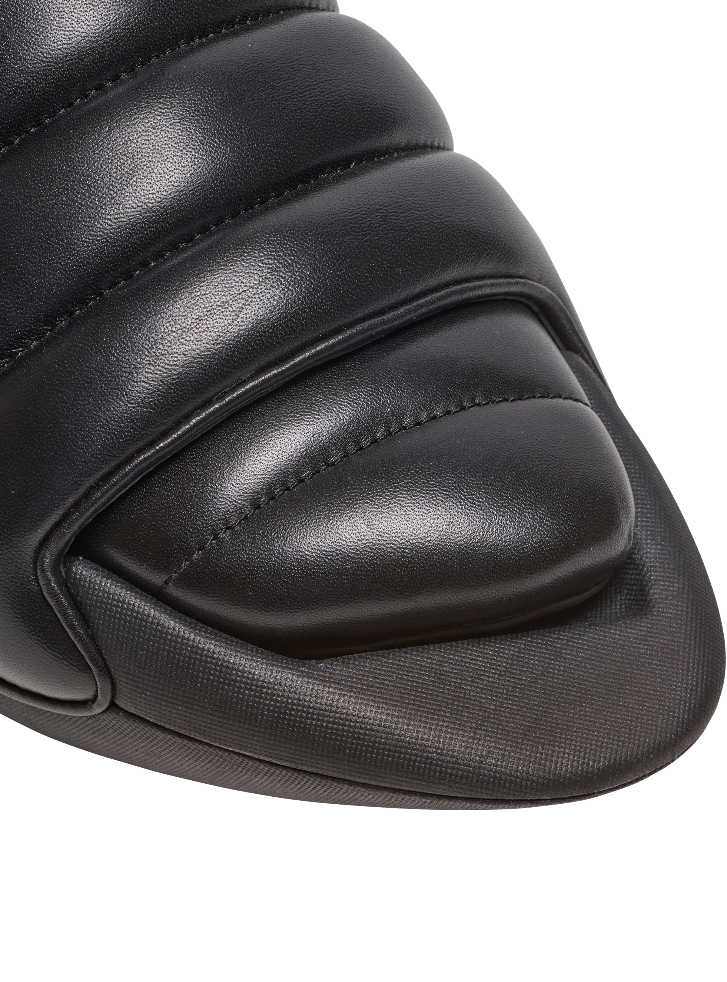 BALMAIN MEN'S B-IT-PUFFY LAMBSKIN&SOCKS NWT