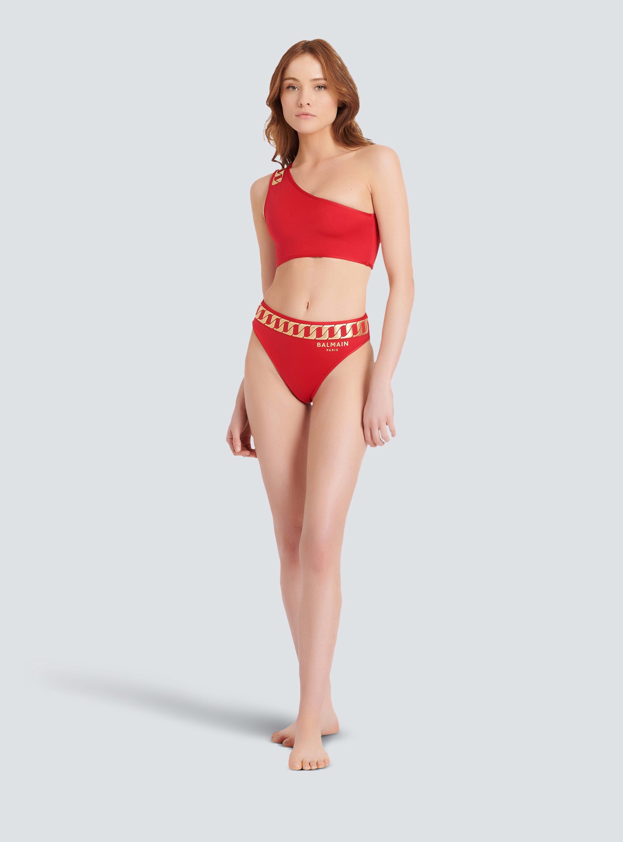 BALMAIN WOMEN'S ONE SHOULDER BIKINI NWT