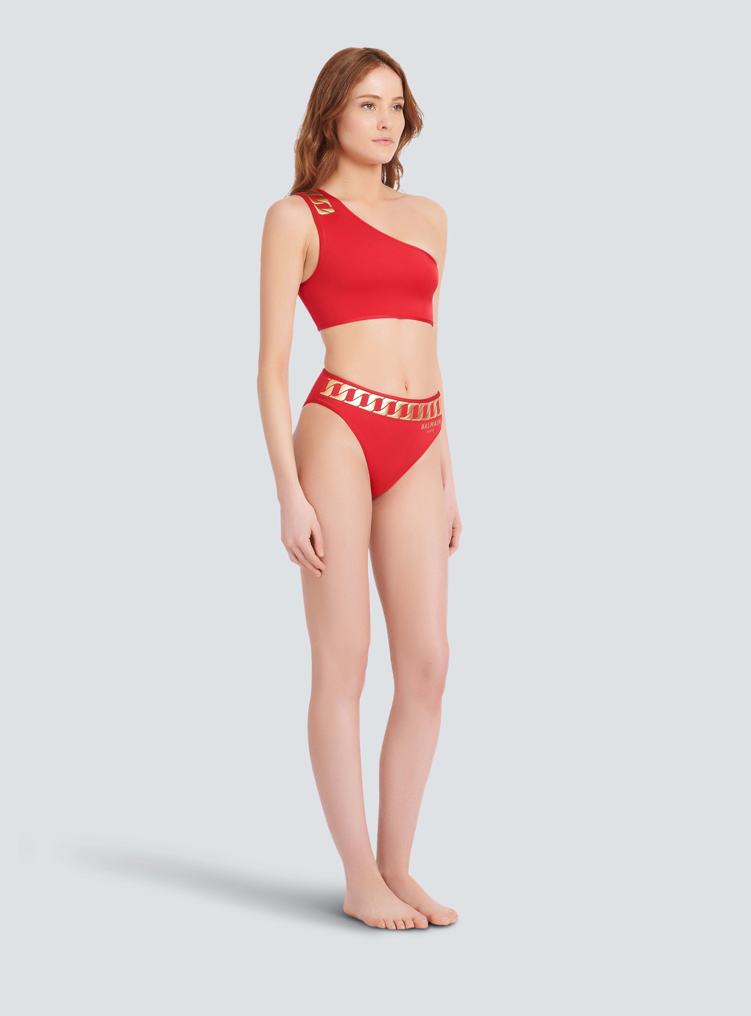 BALMAIN WOMEN'S ONE SHOULDER BIKINI NWT