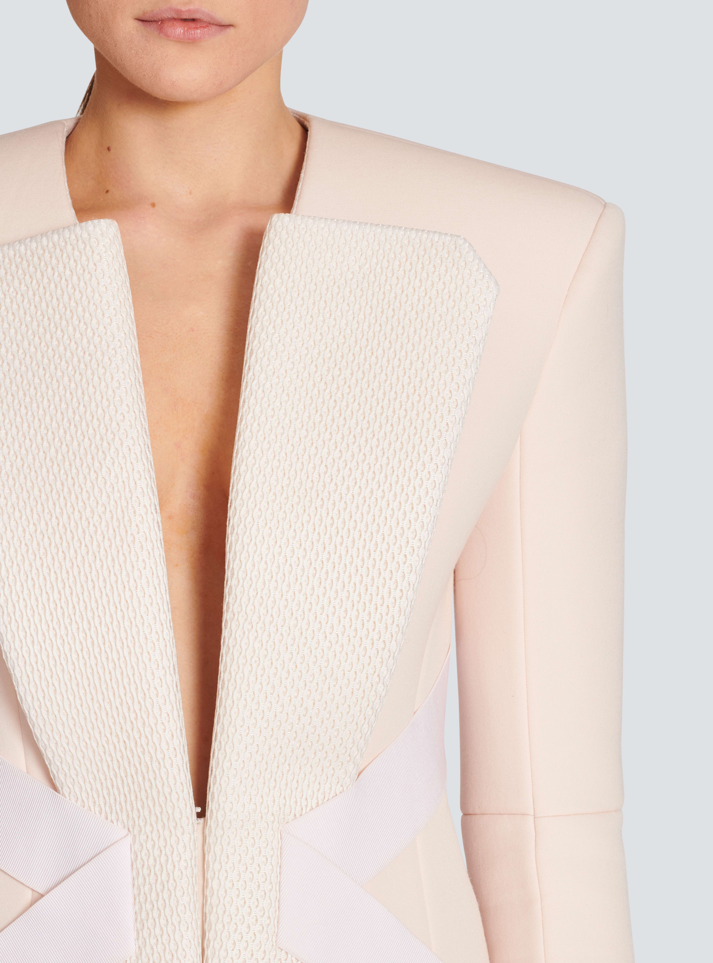 BALMAIN WOMEN'S SIDE TO SIDE STRAPPED GDP JACKET NWT