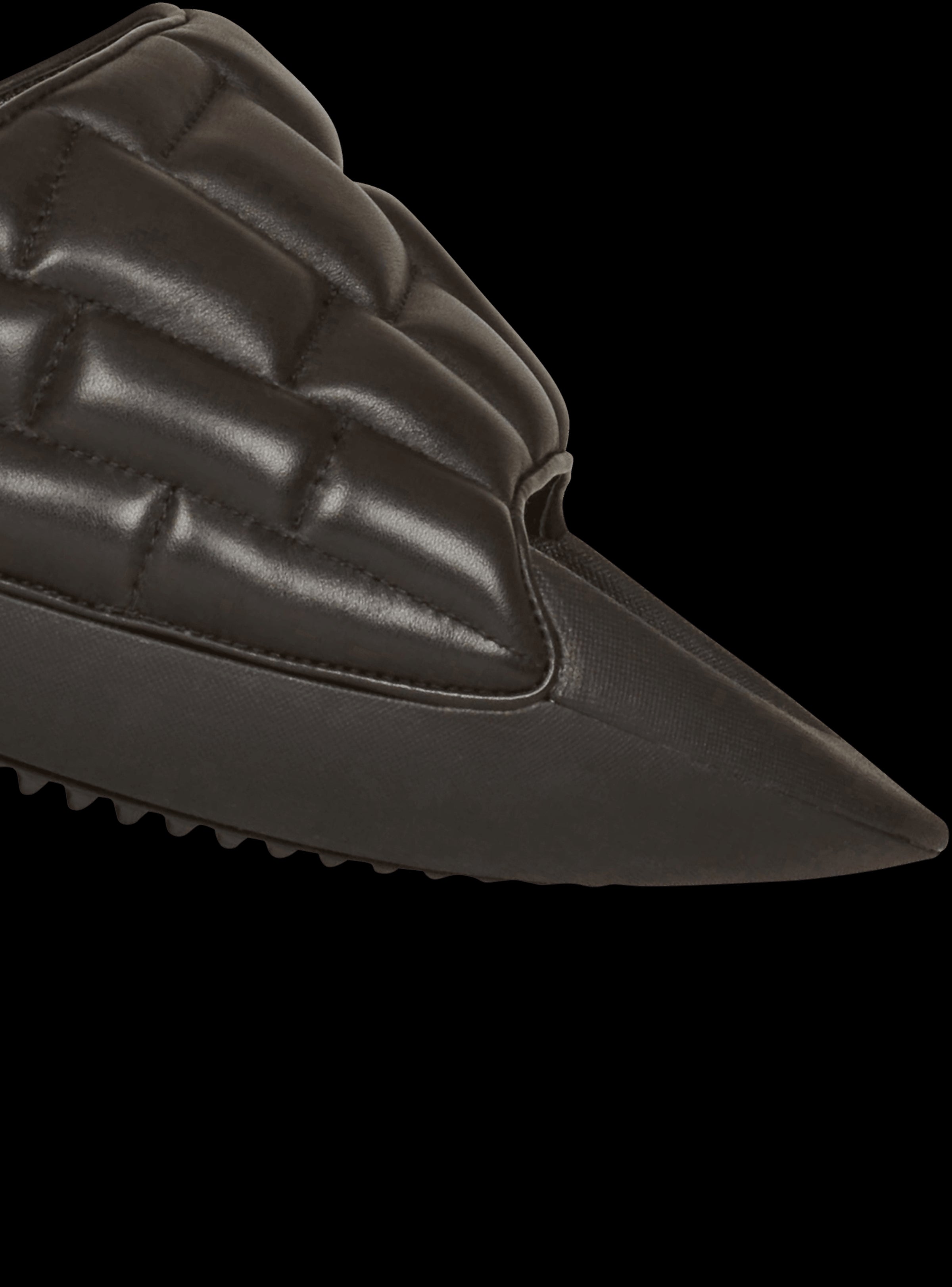 BALMAIN WOMEN'S B-IT-QUILTED LEATHER NWT