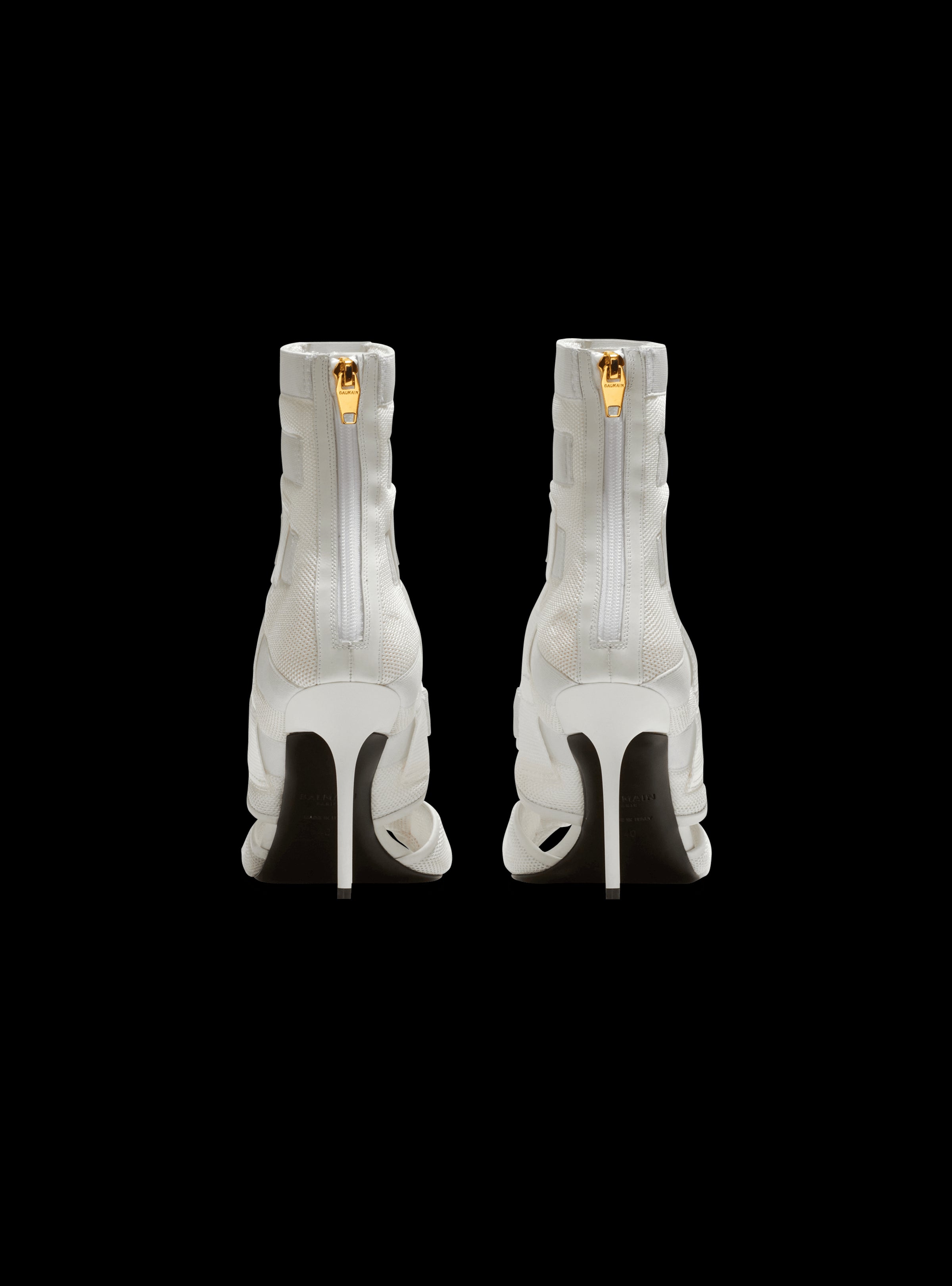 BALMAIN WOMEN'S SANDAL UMA-VELCRO&MESH NWT