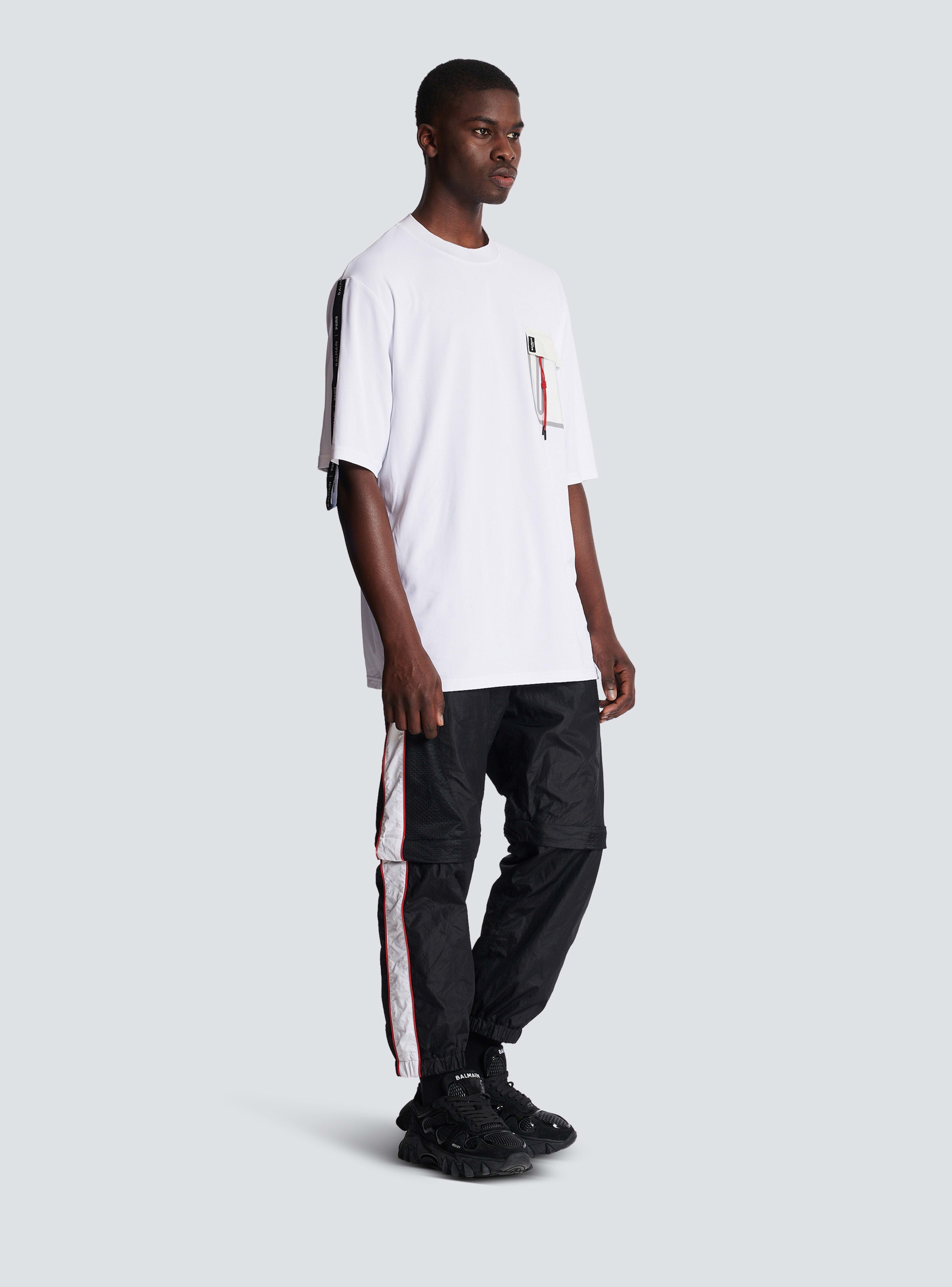 BALMAIN MEN'S BALMAIN X PUMA LOOSE T-SHIRT NWT