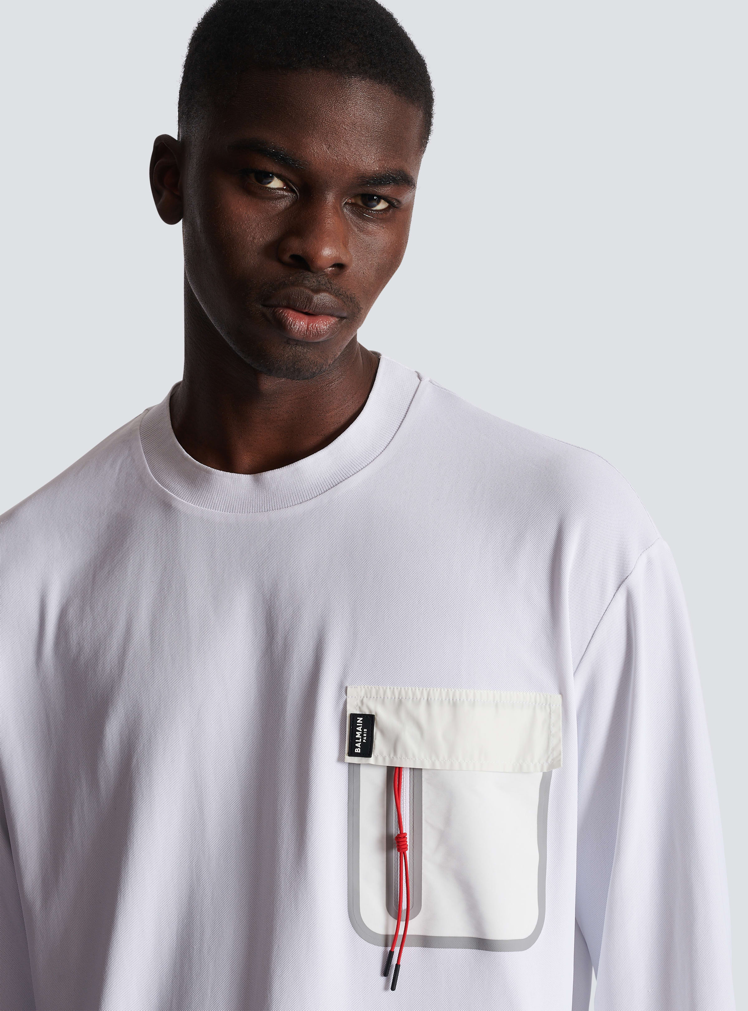 BALMAIN MEN'S BALMAIN X PUMA LOOSE T-SHIRT NWT
