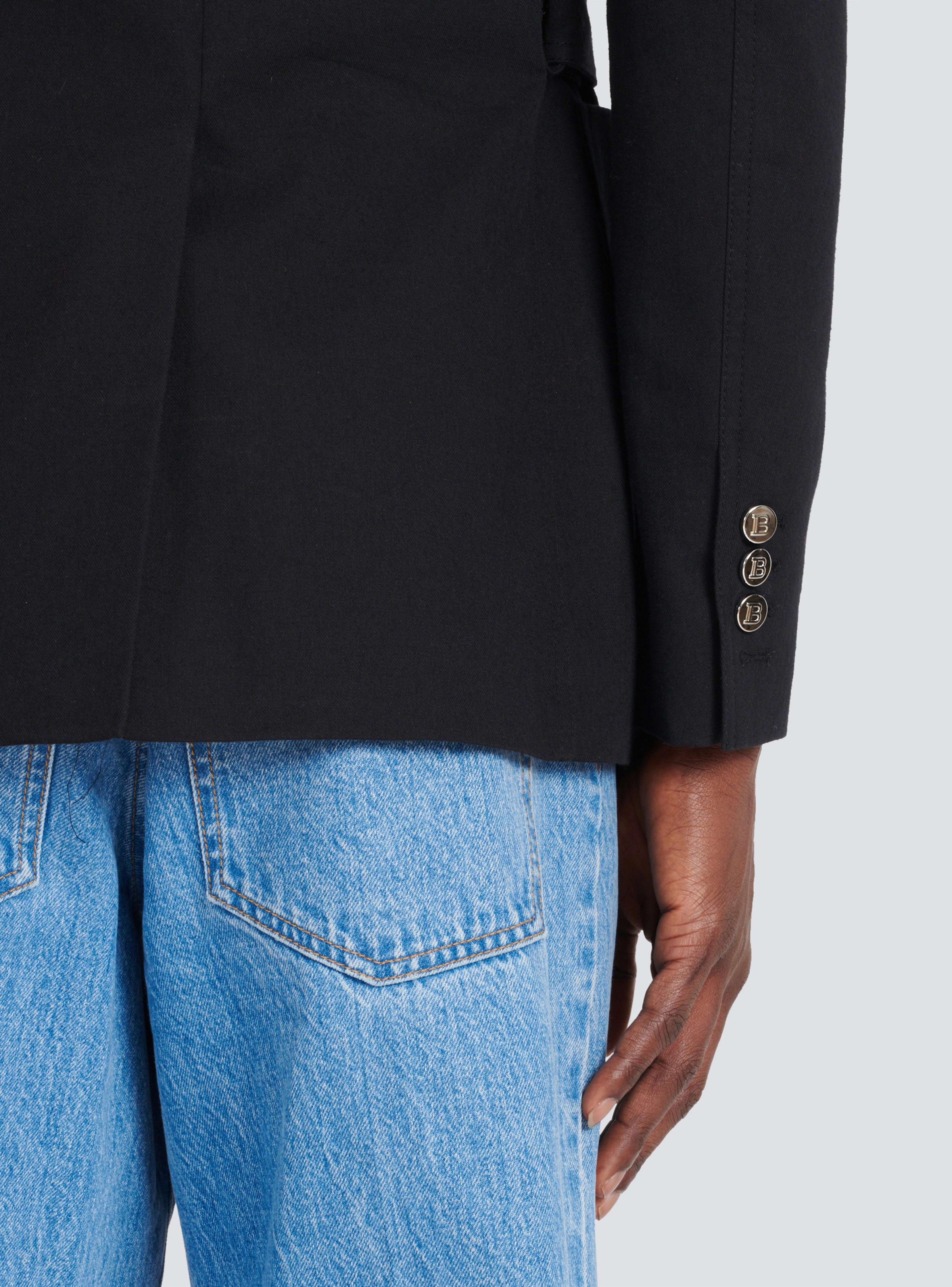 BALMAIN MEN'S WRAP TIED COTTON JACKET NWT